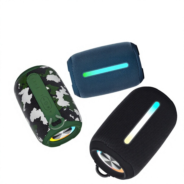 New Private Mold Colorful Wireless Speaker IPX6 Waterproof Outdoor Portable Audio Special Supply Wholesale