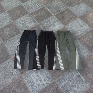 Pantalons de survêtement en coton French Terry à jambes larges pour hommes, style streetwear, baggy, empilés, surdimensionnés - Product Image 3