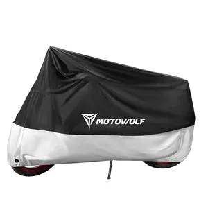 MOTOWOLF-funda impermeable de alta calidad para motocicleta, cubierta a prueba de polvo y lluvia para Motor de motocicleta, Scooter