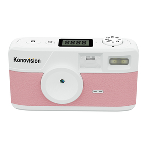 Mới Retro Mini screenless kỹ thuật số máy ảnh màn hình miễn phí 8 chế độ bộ lọc mà không cần màn hình 8MP ảnh với đèn flash LED Camer Cắm Trại (Màu Trắng) - Product Image 4