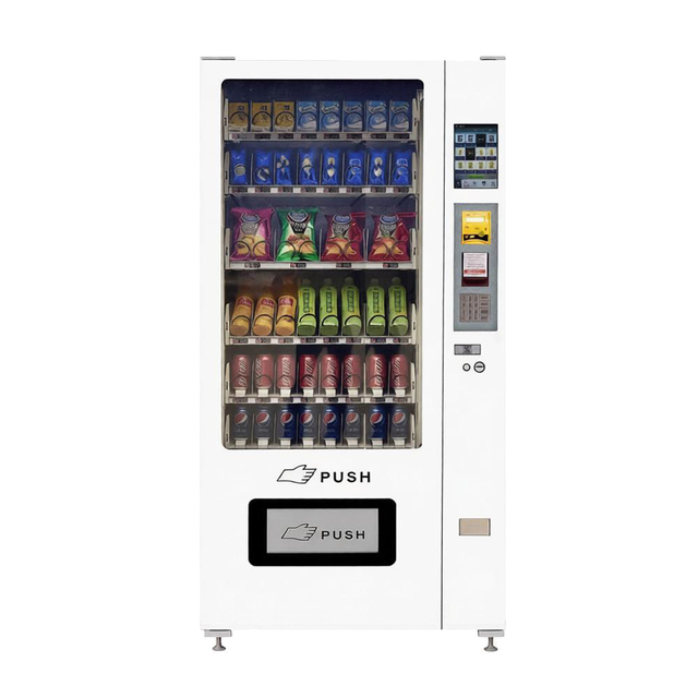 Quality Assured Snack and Drinks Dispenser Protein Shake Vending Machine for Foods and Drinks with Internet Purchase Interface
