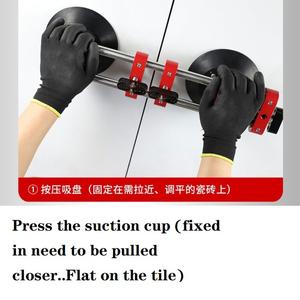 Outil à main de réglage de couture de pierre industrielle de 6 pouces pour l'installation de comptoirs, ventouses sous vide, élévateur de <span class=keywords><strong>carreaux</strong></span>, plaques d'aspiration en marbre OEM - Product Image 4