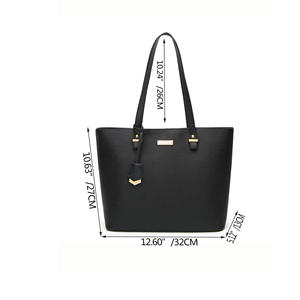 Nouvel ensemble de sacs fourre-tout en cuir PU quatre pièces pour femmes, sac à bandoulière grande capacité toutes saisons - Product Image 3