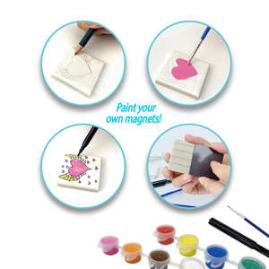 Peintures céramiques colorées en gros, jouets DIY, art de la tuile magnétique, peinture acrylique de haute qualité 5 ml - Product Image 4