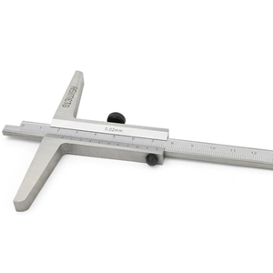 Calibrador de Profundidad Asimeto 321-20-2, 0-500 mm, Alta Precisión, Resolución de 0.02 mm, Calibrador de Profundidad de Acero Inoxidable Tipo Dial - Product Image 3