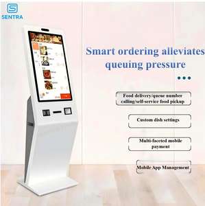 Terminal de libre-service à écran tactile Sentra SK03 de 32 pouces avec lecteur de <span class=keywords><strong>code</strong></span> <span class=keywords><strong>QR</strong></span>, adapté aux magasins sans personnel et aux stations de paiement - Product Image 4