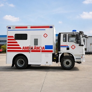 Max. Véhicule d'ambulance Shacman de fabrication industrielle, vitesse 120 km/h, mini-ambulance de transport pour le transfert de patients et les premiers secours - Product Image 1