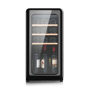 Tủ Lạnh Mini 15 Chai, Tủ Lạnh Trưng Bày, Tủ Lạnh Trữ Rượu Kiểu Cổ Điển, Tủ Lạnh - Product Image 1