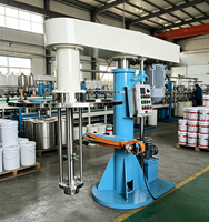 Homogeneizador Emulsionante de Alto Cizallamiento Polyc SS304 316 500L con Estator y Rotor, Elevación Hidráulica y Certificación CE para Químicos, Pinturas y Cosméticos