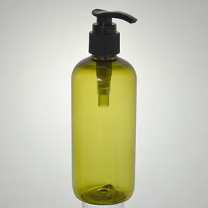 Vente chaude emballage vide de soins de la peau 300ml 500ML PET Gel douche en plastique shampooing Lotion de lavage du corps bouteille