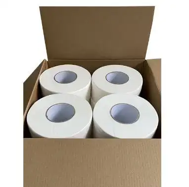 Échantillon gratuit Papier hygiénique 3 plis en bambou Rouleau de papier toilette Papier toilette deux rouleaux