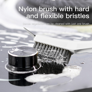 <span class=keywords><strong>Brosse</strong></span> de nettoyage multifonctionnelle Outil de nettoyage de coulis mince <span class=keywords><strong>pour</strong></span> petits carreaux <span class=keywords><strong>Brosse</strong></span> portable <span class=keywords><strong>pour</strong></span> joints de carreaux <span class=keywords><strong>Brosse</strong></span> d'impasse <span class=keywords><strong>pour</strong></span> vitres d'aquarium - Product Image 4