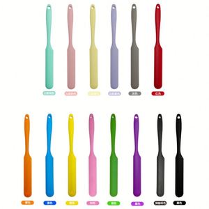 Spatule en silicone 6 pièces 480 F résistance à la chaleur outils de cuisson antiadhésifs cuisson et agitation ustensiles de cuisine polyvalents - Product Image 5