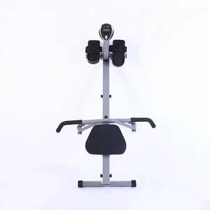 Горячая гидравлическая цилиндрическая гребная машина с 12 регулируемыми уровнями ЖК-монитора, полностью толстые Нескользящие ручки для сиденья - Product Image 4