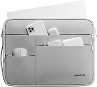 Étui Omnpak pour Surface Pro 11, housse pour ordinateur portable de 13 pouces pour Surface Pro avec sangle de poignée latérale et poche pour accessoires, PET recyclé