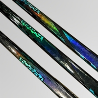 Nouveaux bâtons de hockey sur glace en fibre de carbone personnalisés à prix réduit 2026, légers (380g) avec lames professionnelles P28/P92/P29 pour enfants et adultes
