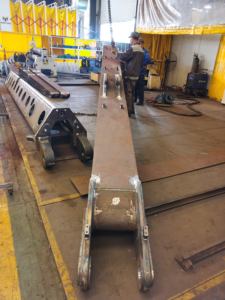 MONDE 12-15T Graafmachine Verlengarm Telescopische Arm Verlengde Graafmachine Lange <span class=keywords><strong>Boom</strong></span> 40m Telescopische Hefboom - Product Image 4