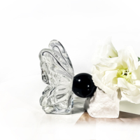 Flacon de parfum transparent personnalisé, emballage pour soins de la peau, vaporisateur, atomiseur, flacon de parfum de luxe, flacon de parfum d'intérieur, 85 ml