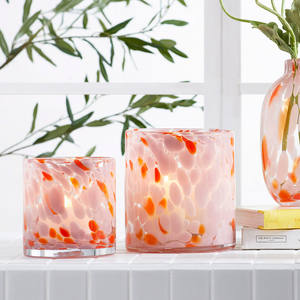 Xi Lanh Nến Thủy Tinh Chủ Sở Hữu 8Oz 10Oz 12Oz Bán Buôn Độc Đáo Vòng Dưới Hình Dạng Sang Trọng Làm Bằng Tay Nến Thủy Tinh Lọ - Product Image 4