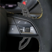 Pales de changement de vitesse magnétiques en fibre de carbone véritable pour Lamborghini Urus, remplacement des pales de changement de vitesse allongées