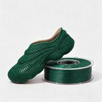 Filament d'imprimante FDM flexible en TPU 95A de 1,75 mm pour prototypes de chaussures, bobine de 1 kg, vente en gros