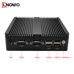 Mini PC Industrial con Procesador de Doble Núcleo, Accesorio Informático Integrado, Mini Ordenador sin Ventilador de Aluminio - Product Image 6