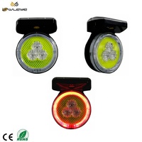Voyant d'avertissement de trafic solaire magnétique à 5 LED Produits de trafic polyvalents
