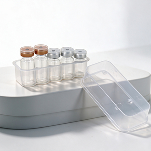 Vente en gros <span class=keywords><strong>de</strong></span> flacons en plastique transparents <span class=keywords><strong>de</strong></span> 5 ml et 10 ml pour poudre lyophilisée, réactifs, emballages vides, boîtes <span class=keywords><strong>de</strong></span> rangement pour peptides - Product Image 4
