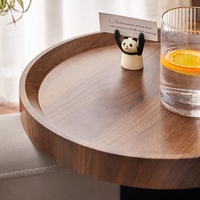 1 Pièce Table de Canapé Mini Table d'Appoint Étanche Résistant aux Taches Table d'Angle Canapé Accoudoir Plateau Sans Installation