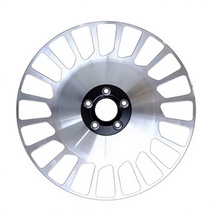 Rines Forjados de 18 y 19 Pulgadas, Diseño Turbofan, Acabado Negro Mecanizado, 5x112 5x114.3, Cóncavos, para VW Golf R, <span class=keywords><strong>Ford</strong></span> Focus <span class=keywords><strong>RS</strong></span>, Audi S3 Rally - Product Image 6