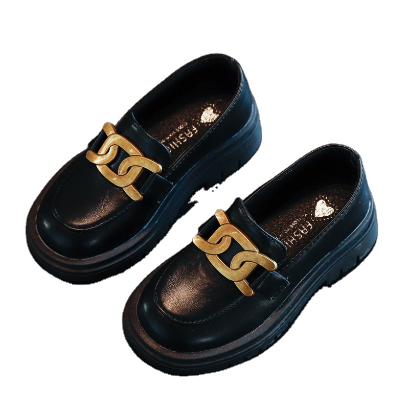 Модная детская обувь из искусственной кожи с резиновой подошвой