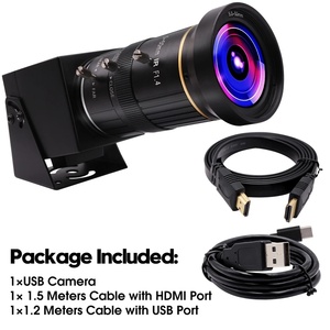 Cámara Web Industrial de 8MP IMX415 3840*2160 30fps 4K HDMI y USB, Cámara Mini USB H.265 H.264 MJPEG con Lente de Zoom Varifocal Manual - Product Image 3