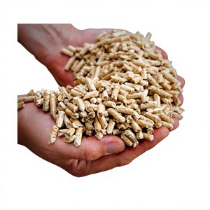 Granulés de bois en forme de bâtonnets, combustible biomasse naturel pour système de chauffage, longueur 10-50 mm, haute densité, faible teneur en cendres, 4400 J par caloire, 2 % de teneur en ash. - Product Image 1