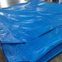 Blauw PE-zeil