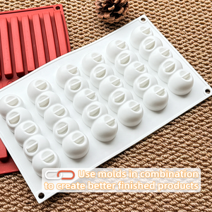 แม่พิมพ์<span class=keywords><strong>เค้ก</strong></span>ซิลิโคนทรงยาวโค้งมน 6 ช่อง สำหรับ<span class=keywords><strong>ทำ</strong></span>มูสฝรั่งเศส ขนมอีสเตอร์ ขนมเยลลี่  แบบแพ็คแน่น - Product Image 5