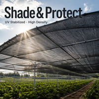 Stabiele landbouw schaduwdoek 30%-90% HDPE UV-bestendig kas groente zonwerend doek ademend gewasbeschermingsnet