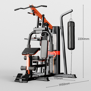 Máquina <span class=keywords><strong>de</strong></span> Gimnasio Multifuncional Integrada para Tres Personas, Equipo <span class=keywords><strong>de</strong></span> Entrenamiento Combinado <span class=keywords><strong>de</strong></span> Fuerza para Todo el Cuerpo - Product Image 4
