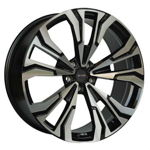 Superficie negra brillante