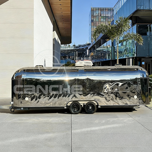 Remorque alimentaire mobile d'extérieur 2025, chariot de restauration rapide chinois, chariot de crème glacée, bar à pizza, camion à hamburgers à vendre en Amérique - Product Image 1