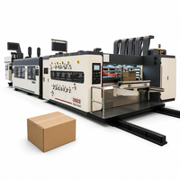 Nouvelle machine de découpe rotative grande taille pour carton ondulé, entièrement automatique et haute vitesse, pour l'impression et le rainurage industriel