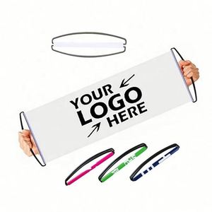 Bannière déroulante personnalisée en PET de qualité supérieure, 24*70cm, 17*50cm, simple ou double face, réglable, pliable, séchage rapide - Product Image 6