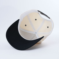 Custom Logo Gestructureerde Caps Sport Honkbal Hap 5 Vijf Panel Mannen En Vrouwen Nieuwe Gebogen Rand 2 Two Tone Baseball Cap