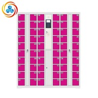 Casiers à bagages électroniques intelligents personnalisés pour hôtels et extérieur, avec reconnaissance faciale, code PIN et empreinte digitale, pour gares et entrepôts