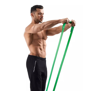 Tirare la corda elastici per allenamento fitness allenamento palestra resistenza forza fasce ad anello cinture - Product Image 2