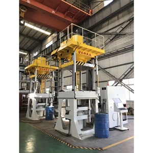 Yongheng hidráulica de 4 columnas con cojín, fregaderos de acero inoxidable para cocina, máquina de <span class=keywords><strong>prensa</strong></span> hidráulica - Product Image 1