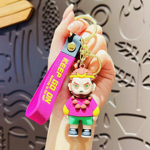 Accessoires cool Hecion, personnage du voyage en occident, porte-clés Wukong, moine, porte-clés en PVC - Product Image 3