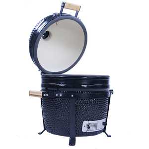 Hot Selling 15 Inch <strong>Mini</strong> Kamado Clay Tandoor Oven Tabletop Barbeque Machine Portable <strong>Charcoal</strong> <strong>Grill</strong> - Product Image 1