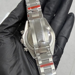 <b>Men</b> Quartz Chronograph <b>Watch</b> 39mm <b>Black</b> Bezel Green Dial Sapphire Glass With VK63 Movement - Product Image 6