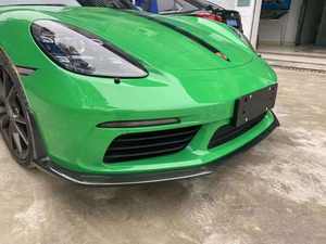 Style YG de haute qualité pour GT4 Spoiler pare-chocs Kit <span class=keywords><strong>Posche</strong></span> 718 Boxster Cayman mise à niveau lèvre avant diffuseur arrière jupes latérales - Product Image 4