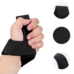 Correas de Muñeca de Algodón Resistente para Levantamiento de Pesas, Entrenamiento de Peso Muerto, Ejercicios de Tracción, Barra y Fisicoculturismo - Product Image 1